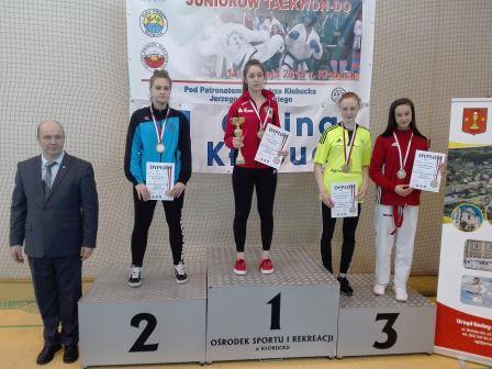 Dwa medale z  XXVII Mistrzostw Polski Juniorów w Taekwon-do  dla zawodników LKS Matsogi Ciechanów