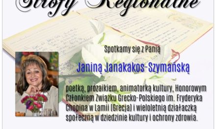 Strofy Regionalne z Janiną Janakakos- Szymańską