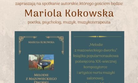 Spotkanie z Mariolą Kokowską
