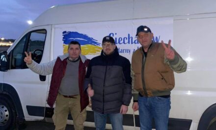 Pomoc z Ciechanowa dotarła na Ukrainę