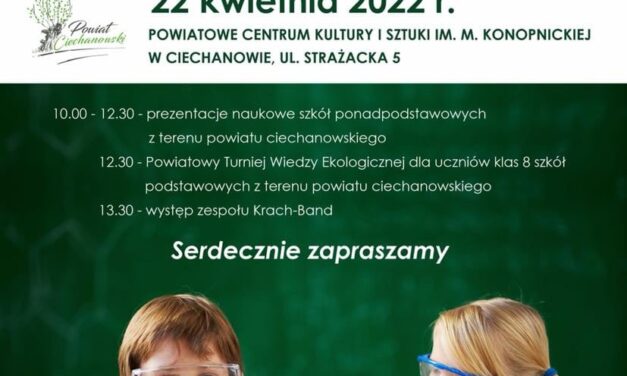 Jutro Powiatowy Festiwal Nauki