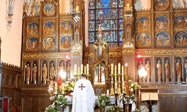 Grekokatolicka Msza Święta Wielkanocna w ciechanowskiej Farze