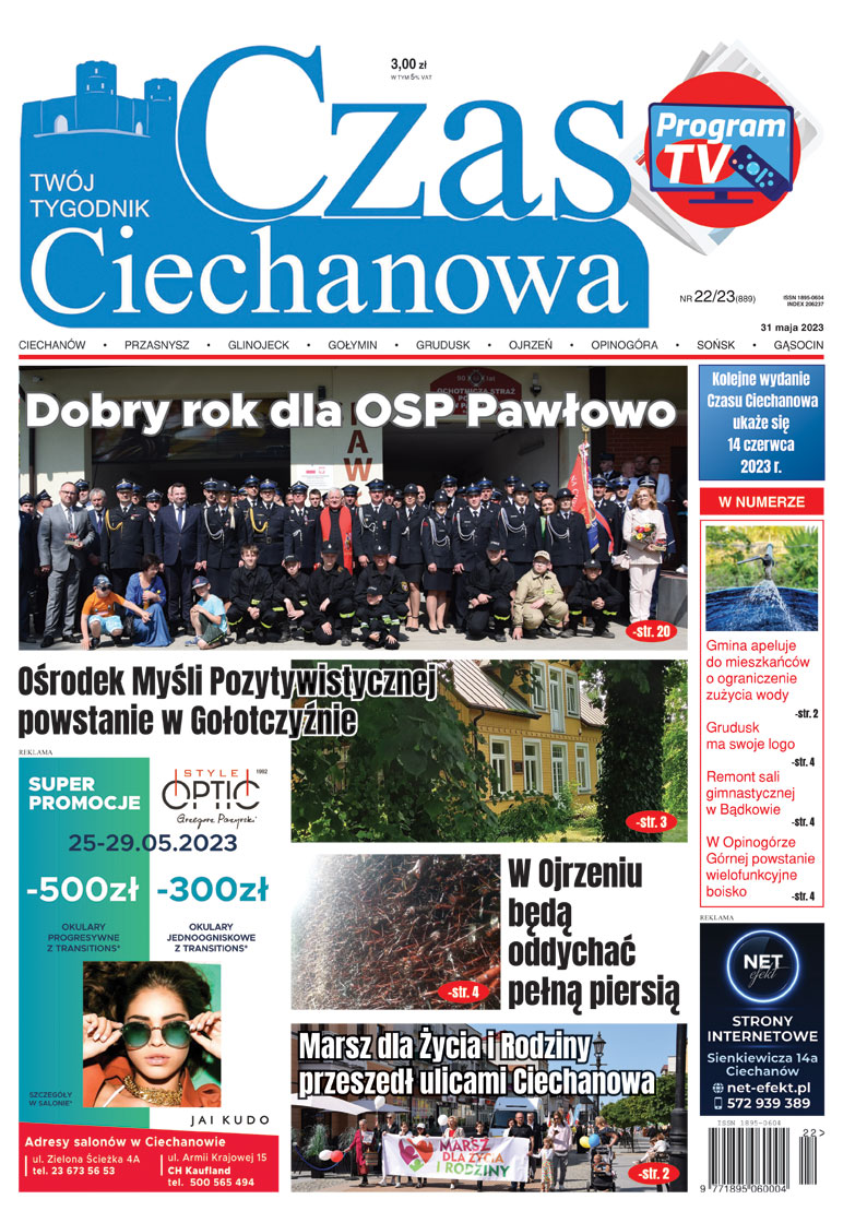 Czas Ciechanowa - Tygodnik Ciechanowa i okolic