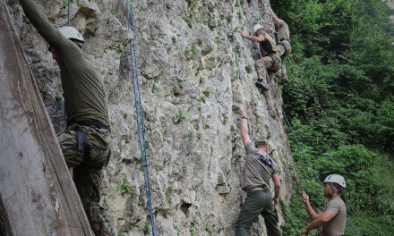 Terytorialsi 5MBOT na Basic Mountain Training Summer Course w Gruzji