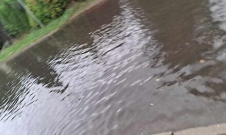 Ciechanów: Ulica Bony znów pod wodą