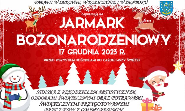 Jarmarki świąteczne w parafiach gminy Regimin