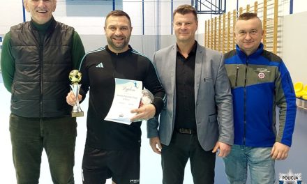 Turniej Piłki Nożnej o puchar Komendanta Powiatowego Policji w Ciechanowie
