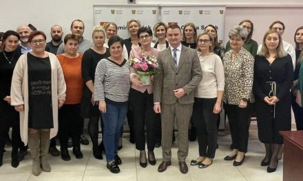 Po 40 latach pracy  w Urzędzie Gminy Sońsk przeszła na zasłużoną emeryturę