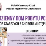 Dzienny Dom Pobytu PCK dla osób starszych z chorobami otępiennymi w Ciechanowie