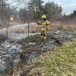 Zagrożenie pożarowe w lasach. Powiat ciechanowski w czerwonej strefie