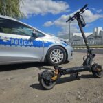 Użytkownicy hulajnóg elektrycznych pod lupą Policji. Kolejne wnioski do Sądu Rodzinnego