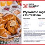 Wykwintne rogaliki z kurczakiem