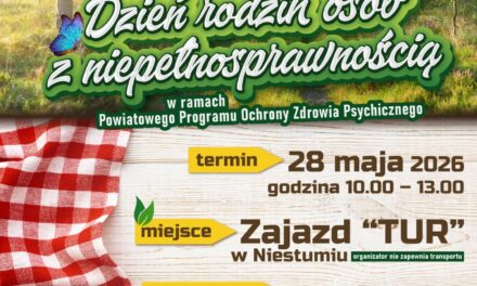 Starosta Ciechanowski zaprasza na Dzień Rodzin Osób z Niepełnosprawnościami