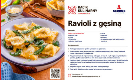Ravioli z gęsiną